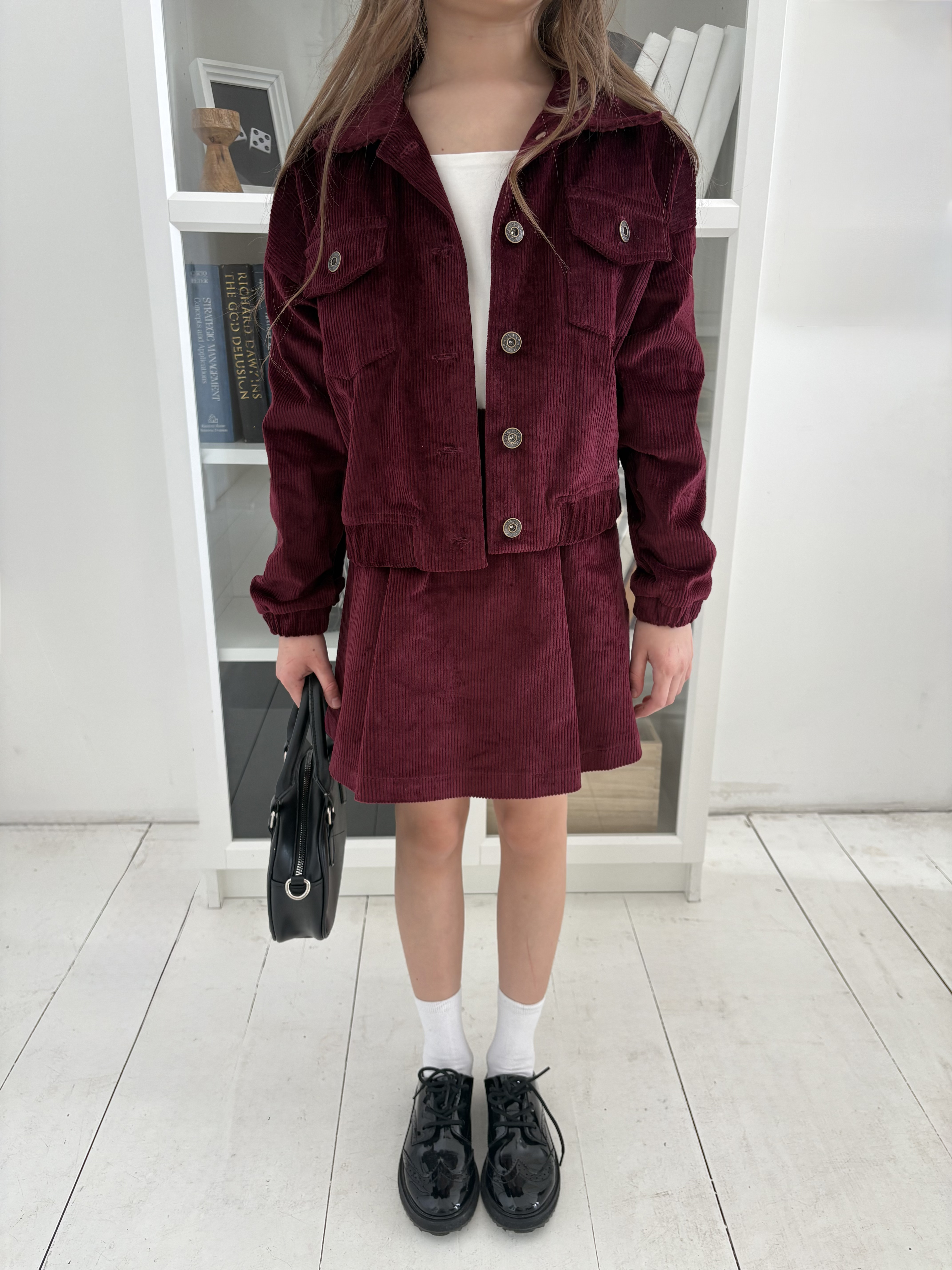 Костюм Velvet бургунді 